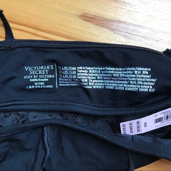 Victoria’s Secret Bandeau Lace Bralette, NWT, M - Picture 5 of 14